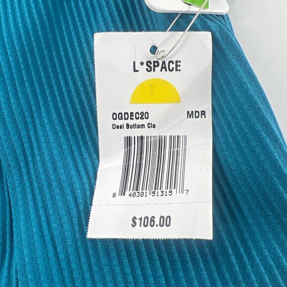 L*Space Eco Chic Repreve® Desi Bikini Bottom S - Picture 7 of 8